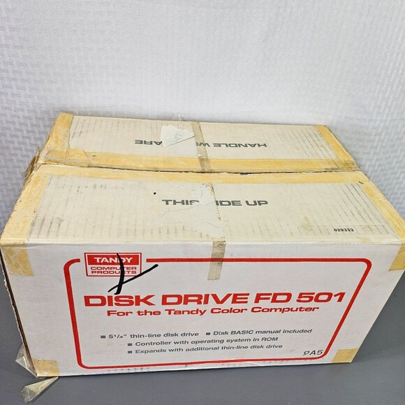 Tandy Color Computer 2 Original Box with Cord & Manuals - Picture 5 of 13